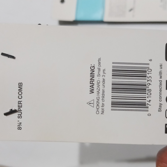 2 Conair Detangle & Style Super Comb - Picture 6 of 6